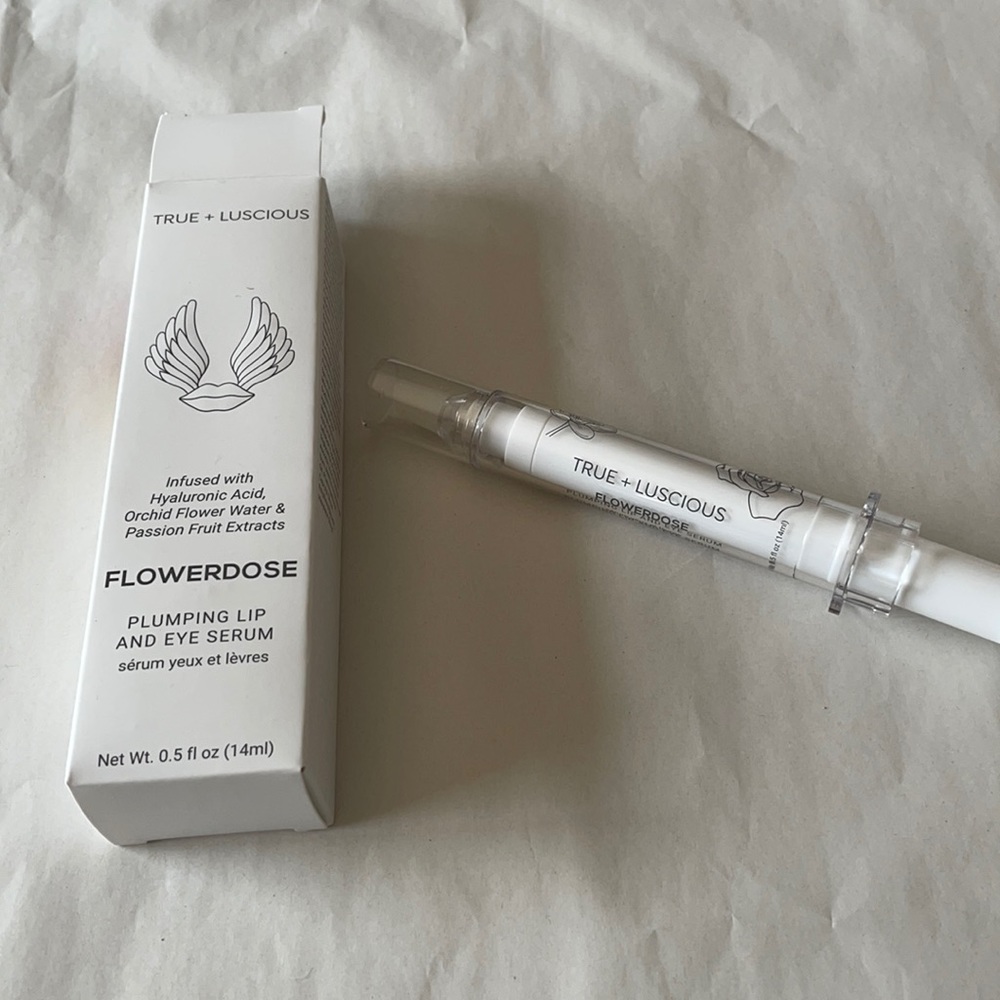 True + Luscious Plumping Lip & Eye Serum NIB!